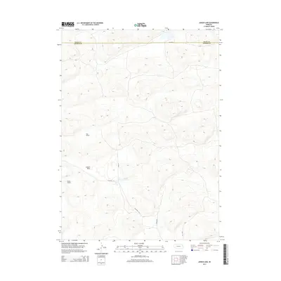 2014 Map of Jensen Lake, 2014 Print