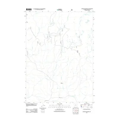 2012 Map of Jensen Meadows, 2012 Print