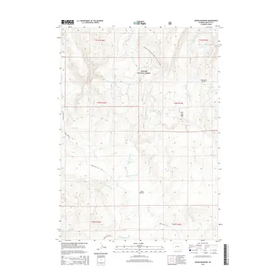 2015 Map of Jensen Meadows, 2015 Print