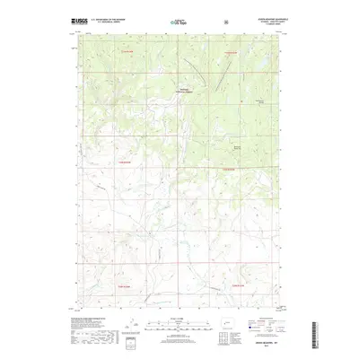 2017 Map of Jensen Meadows, 2017 Print