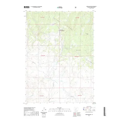 2021 Map of Jensen Meadows, 2021 Print