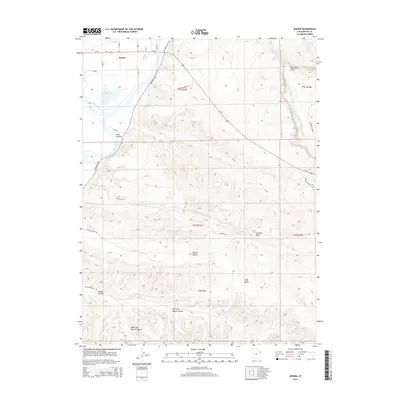 2014 Map of Jensen, 2014 Print