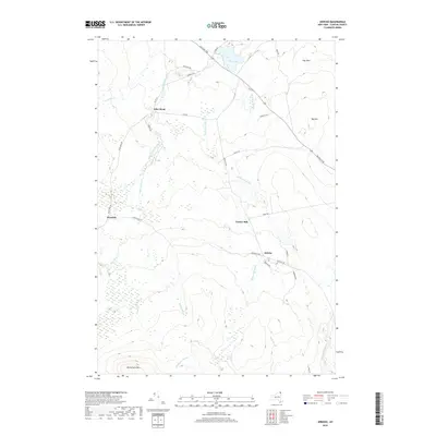 2019 Map of Jericho, 2019 Print