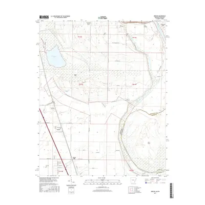 2017 Map of Jericho, 2017 Print