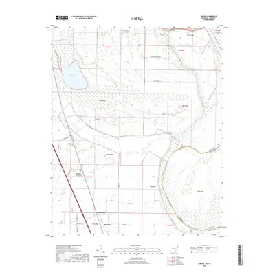2020 Map of Jericho, 2020 Print