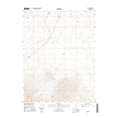 2017 Map of Jericho, 2017 Print