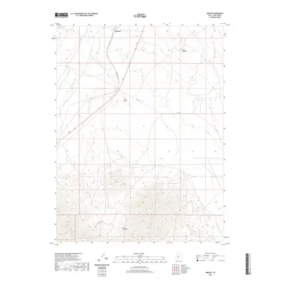 2020 Map of Jericho, 2020 Print