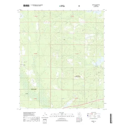 2018 Map of Jericho, 2018 Print