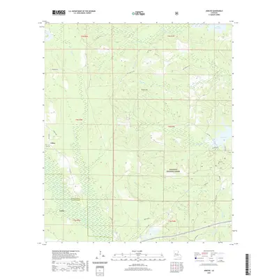 2020 Map of Jericho, 2020 Print