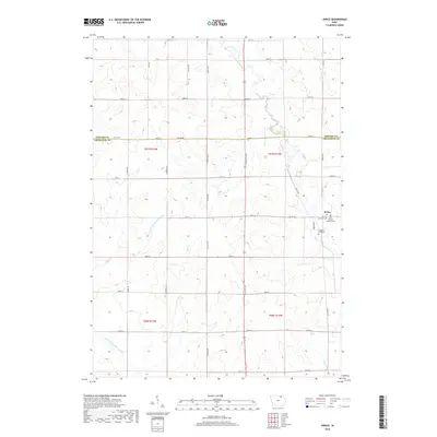 2018 Map of Jerico, 2018 Print
