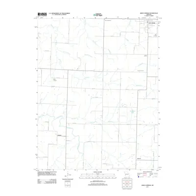 2011 Map of Jerico Springs, 2011 Print