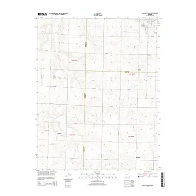 2015 Map of Jerico Springs, 2015 Print