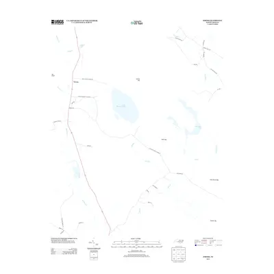 2013 Map of Jerome, 2013 Print