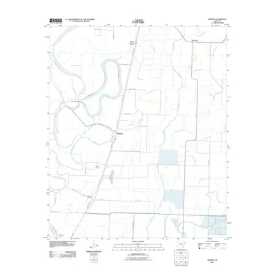 2011 Map of Jerome, 2011 Print