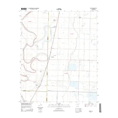 2014 Map of Jerome, 2014 Print