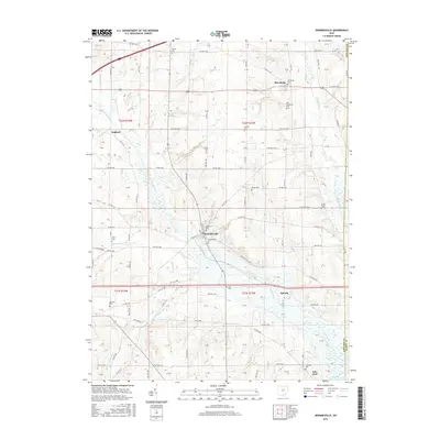 2016 Map of Jeromesville, 2016 Print