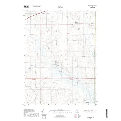 2019 Map of Jeromesville, 2019 Print