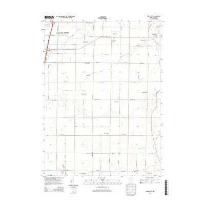 2013 Map of Jerry City, 2013 Print