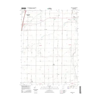 2016 Map of Jerry City, 2016 Print