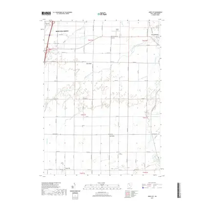 2019 Map of Jerry City, 2019 Print