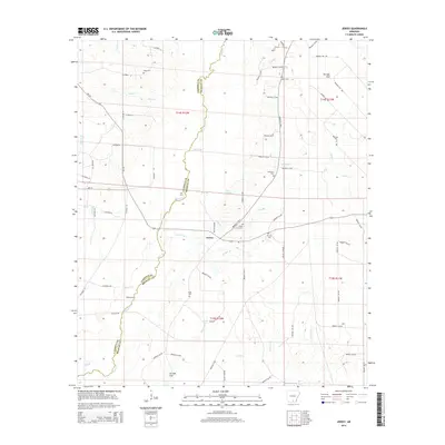 2014 Map of Jersey, 2014 Print