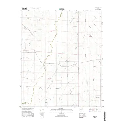 2017 Map of Jersey, 2017 Print