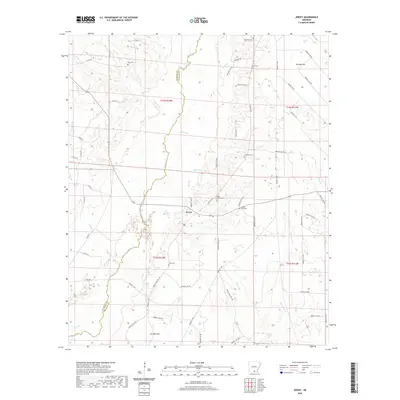 2020 Map of Jersey, 2020 Print