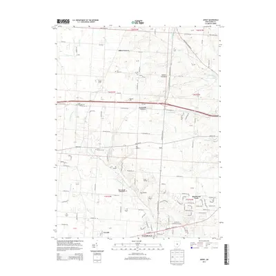2013 Map of Jersey, 2013 Print