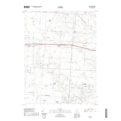 2019 Map of Jersey, 2019 Print