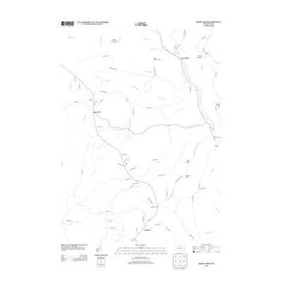 2013 Map of Jersey Mills, 2013 Print
