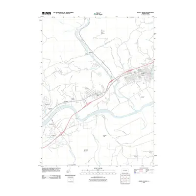 2010 Map of Jersey Shore, 2010 Print