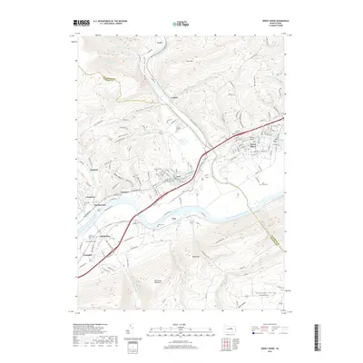 2019 Map of Jersey Shore, 2019 Print