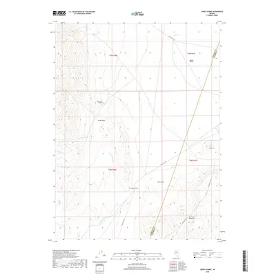 2018 Map of Jersey Summit, 2018 Print
