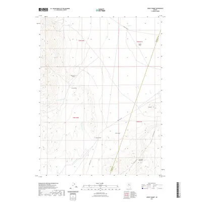 2021 Map of Jersey Summit, 2021 Print