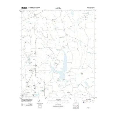 2011 Map of Jersey, 2011 Print