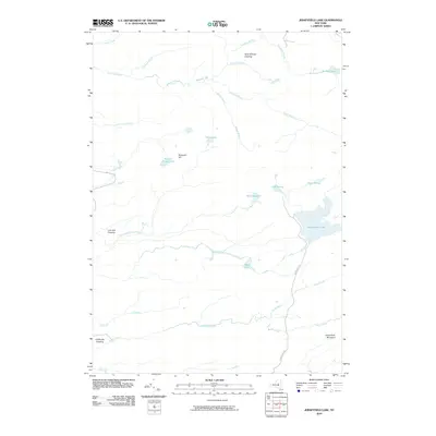 2010 Map of Jerseyfield Lake, 2010 Print