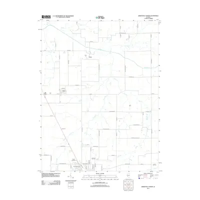 2012 Map of Jerseyville North, 2012 Print