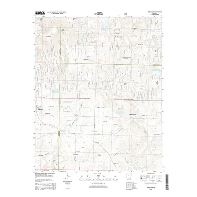 2014 Map of Jerusalem, 2014 Print