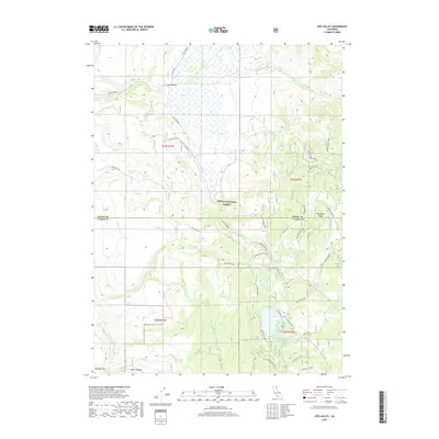 2018 Map of Jess Valley, 2018 Print