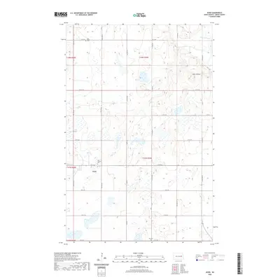 2020 Map of Jessie, 2020 Print