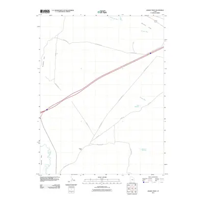 2011 Map of Jessies Twist, 2011 Print