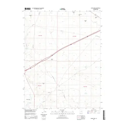 2014 Map of Jessies Twist, 2014 Print