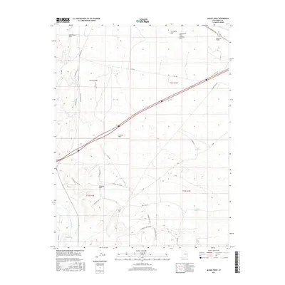 2017 Map of Jessies Twist, 2017 Print