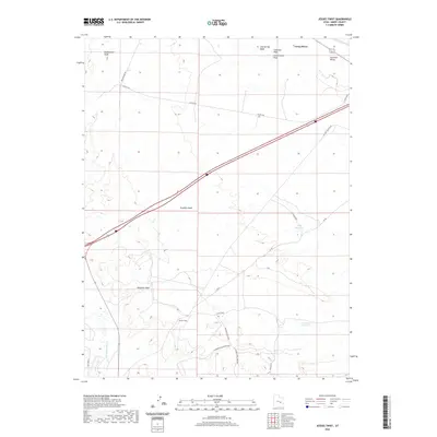 2020 Map of Jessies Twist, 2020 Print