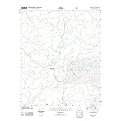 2011 Map of Jessieville, 2011 Print
