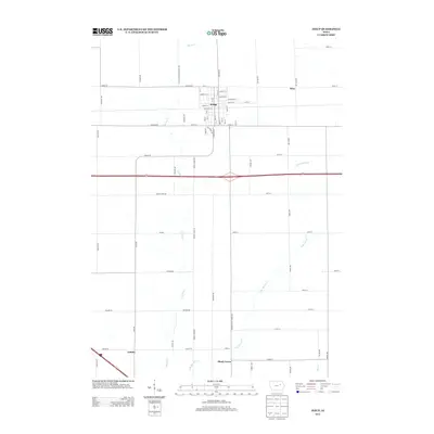 2013 Map of Jesup, 2013 Print