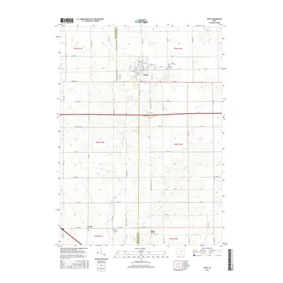 2015 Map of Jesup, 2015 Print