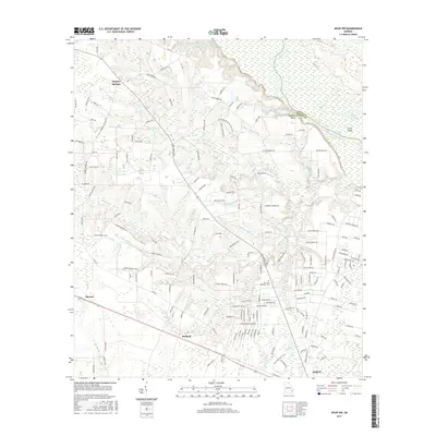 2017 Map of Jesup NW, 2017 Print