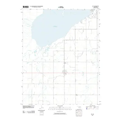 2009 Map of Jet, 2009 Print