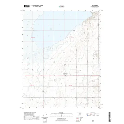 2018 Map of Jet, 2018 Print